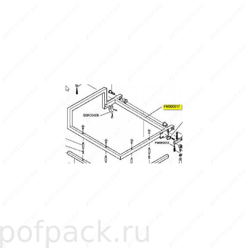 Рамка FL900 в сборе